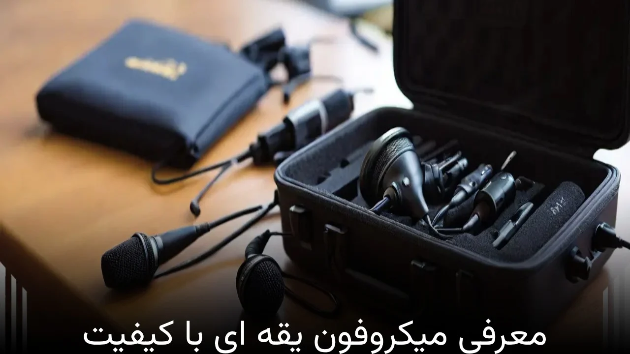 میکروفون | کیف معرفی میکروفون یقه ای با کیفیت