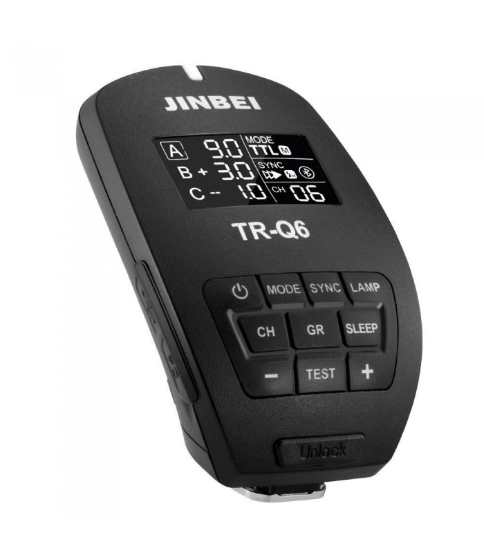 برسی تریگر فلاش Jinbei مدل TR-Q6 TTL HSS مناسب برای دوربین های نیکون