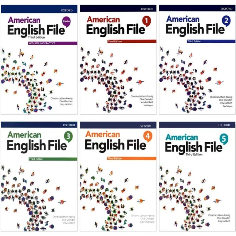 بررسی سری کتاب های محبوب American English File