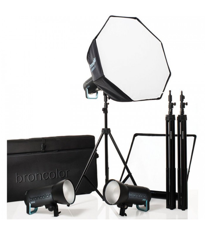 برسی Broncolor Siros 800 S WiFi RFS 2.1 Pro 3-Light Kit