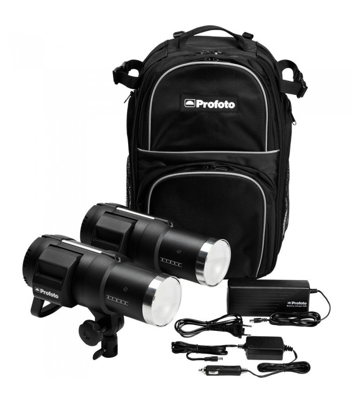 برسی Profoto B1 500 Air Battery-Powered 2-Light Location Kit