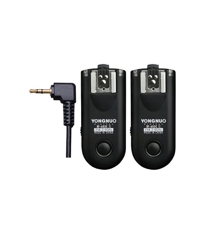 برسی Yongnuo RF-603C II Wireless Flash Trigger Kit