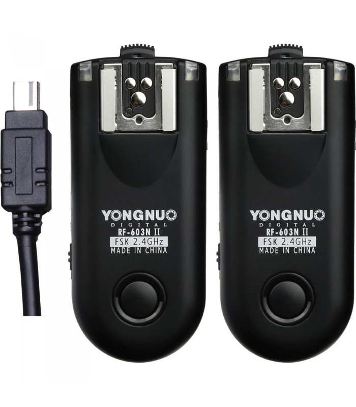 برسی Yongnuo RF-603N II Wireless Flash Trigger Kit