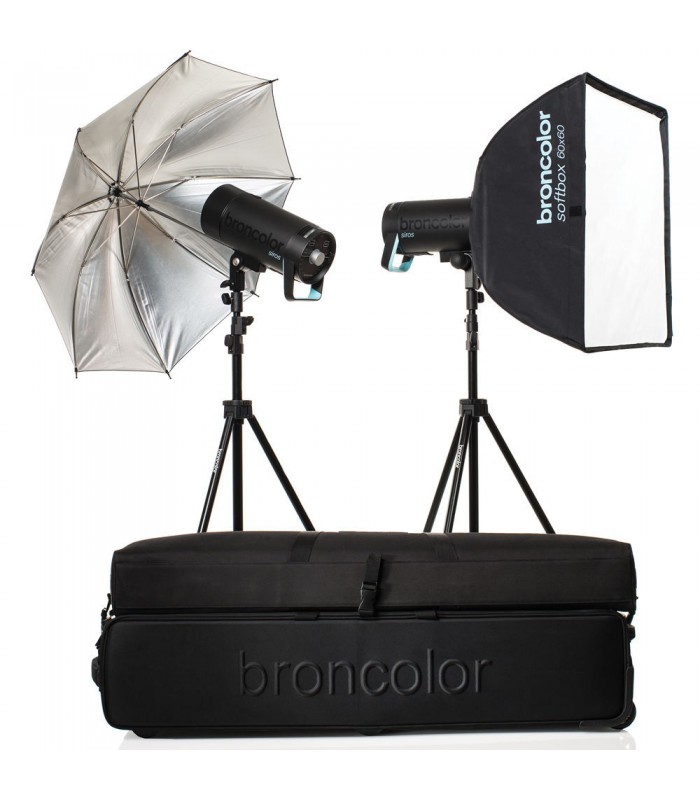 برسی کیت نور برونکالر مدل Broncolor Siros 800 S WiFi/RFS 2.2 Expert