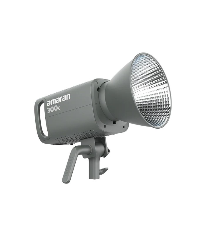 برسی نور سینمایی اپچر آماران مدل Aputure amaran 300c - رنگ خاکستری