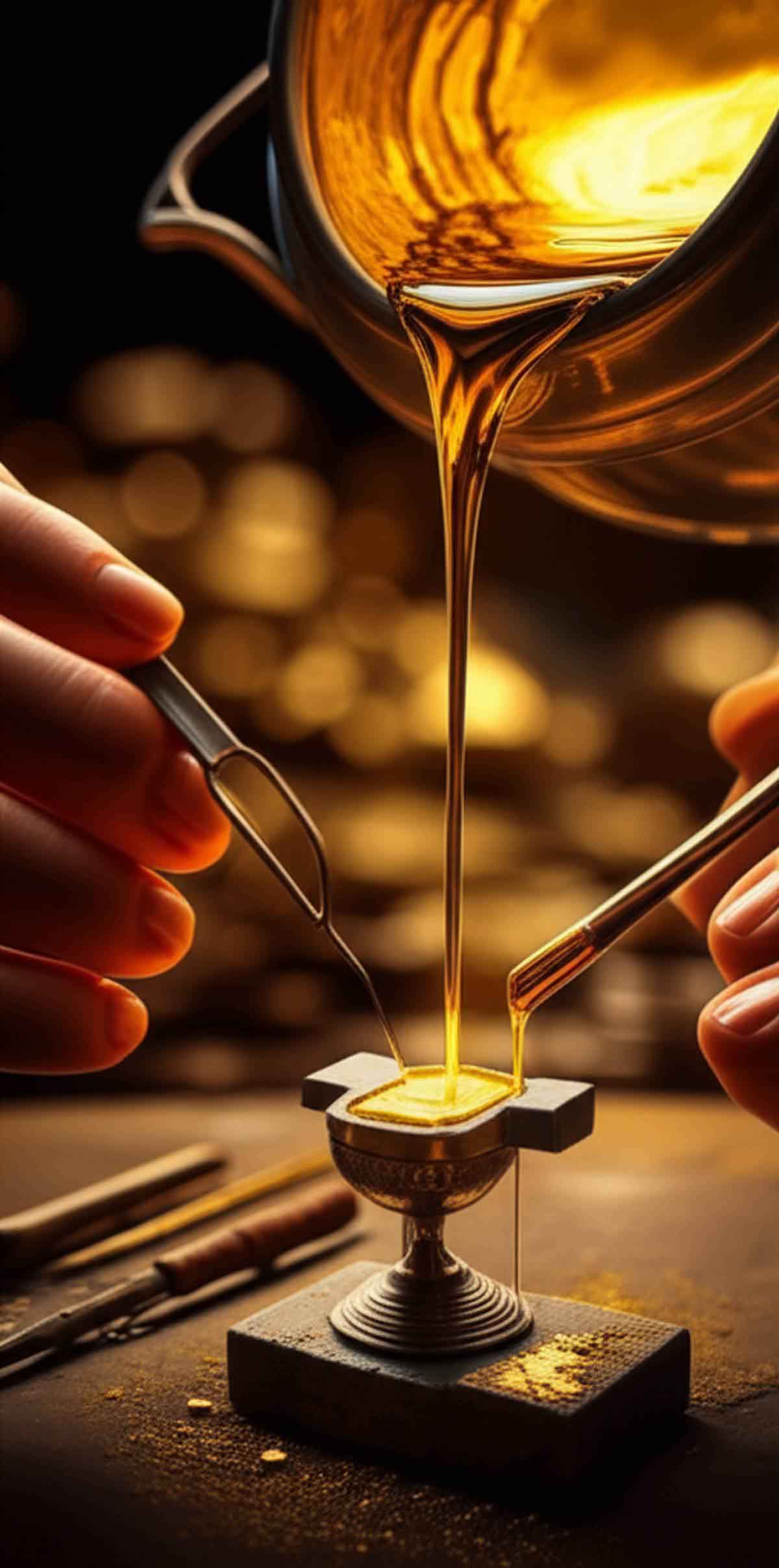 چگونه طلافروشی ها به بازار طلا آب شده کمک می کنند؟