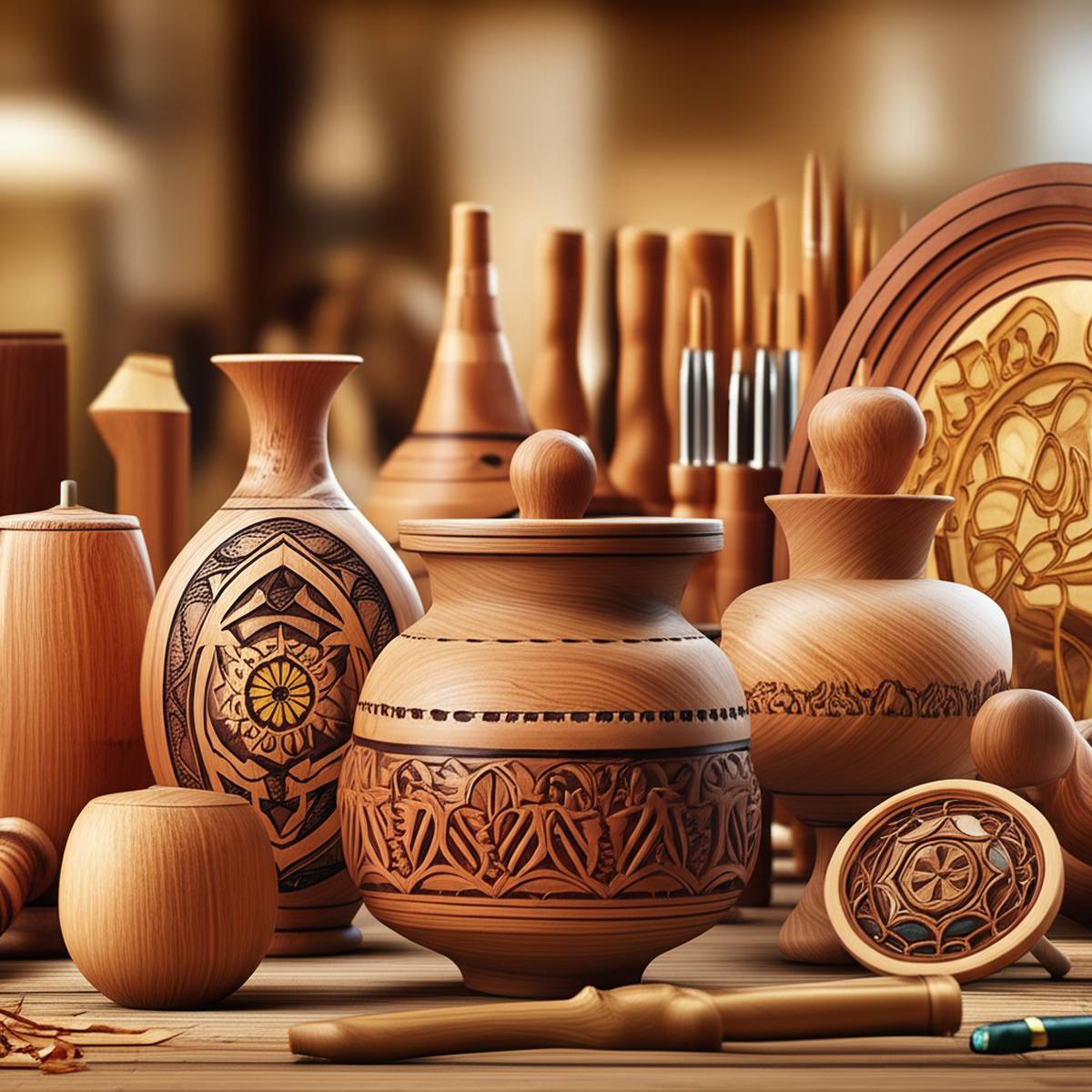 ۲۵ نوع صنایع دستی چوبی | معرفی جامع آثار هنری چوب