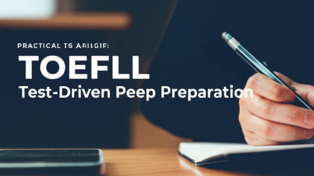 آموزش TOEFL با متد کاملاً عملی و تست محور