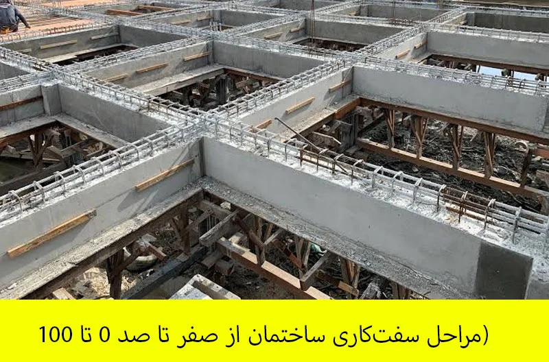 مراحل سفت‌کاری ساختمان از صفر تا صد (راهنمای جامع ۰ تا ۱۰۰)
